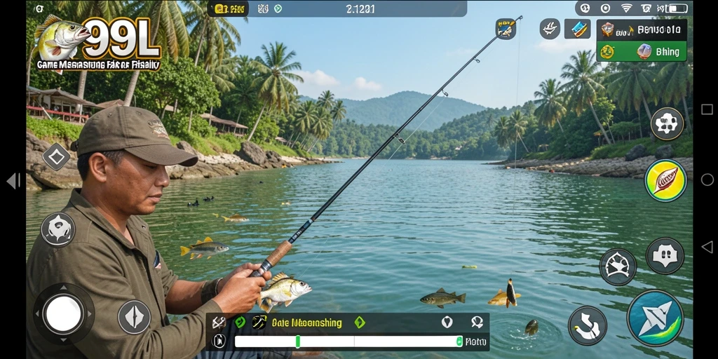 Screenshot gameplay 99SL menampilkan pengalaman memancing yang menakjubkan.