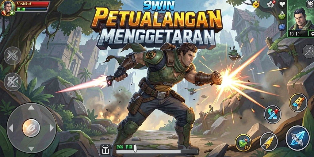 Tampilan gameplay <strong>9WIN</strong> yang intens dan mendebarkan.
