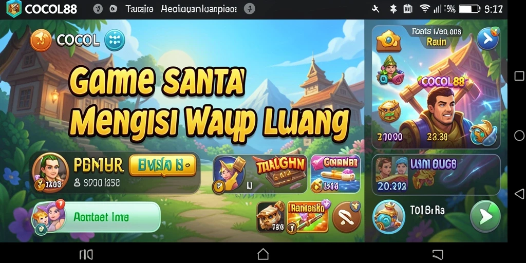 Tangkapan layar utama menampilkan gameplay yang seru dan menyenangkan dari COCOL88.