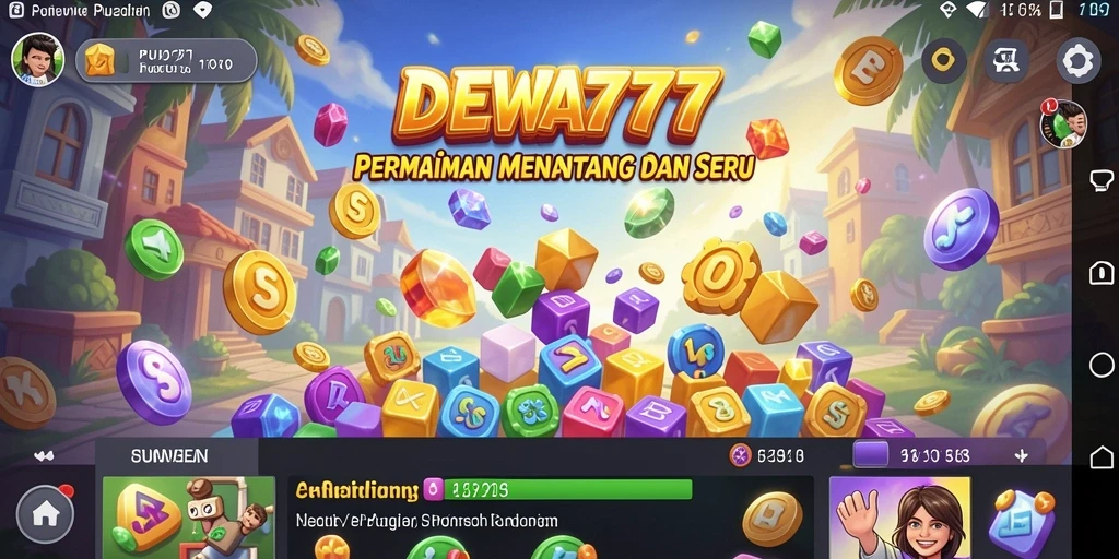 Tampilan gameplay DEWA777 yang menarik dan menantang.