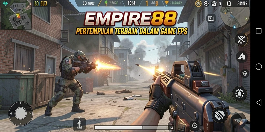 Gameplay seru EMPIRE88 dengan aksi tembak-menembak yang intens.