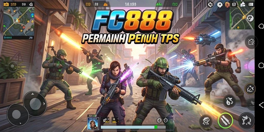 Tampilan dinamis dari gameplay FC888 yang mendebarkan.