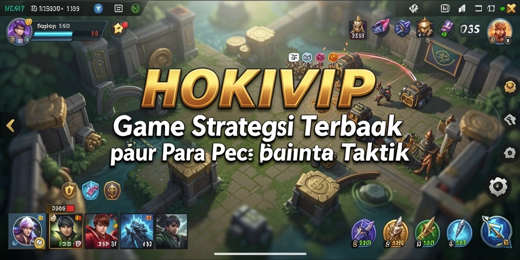 Tangkapan layar gameplay menampilkan strategi pertempuran yang mendebarkan.