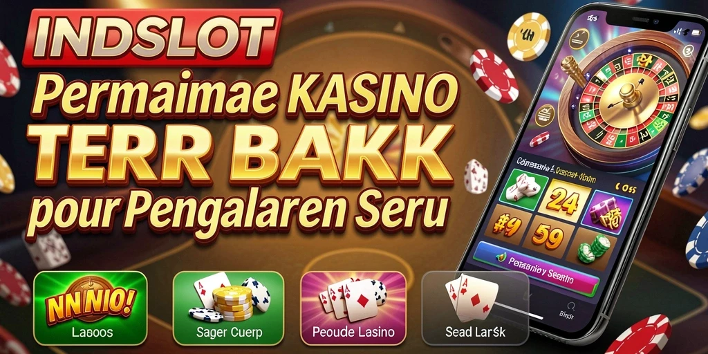 Tampilan menarik dari gameplay INDSLOT yang menampilkan fitur slot kasino.