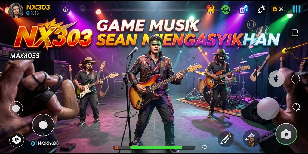 Tampilan gameplay NX303 yang interaktif dan menarik.
