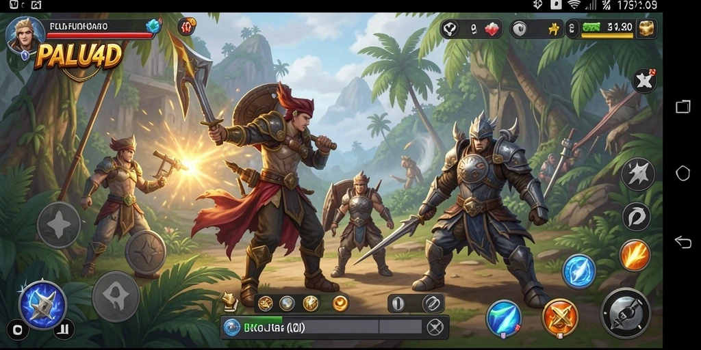 Tampilan gameplay SLG yang menarik dan interaktif di PALU4D.