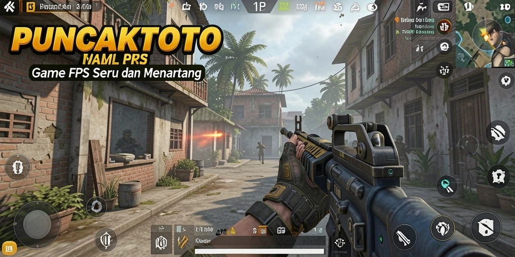 Tampilan gameplay PUNCAKTOTO yang mendebarkan dan strategis.